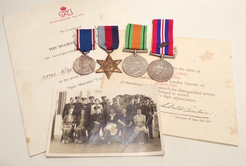 WW2 Group Etc to Steele MID RAF.