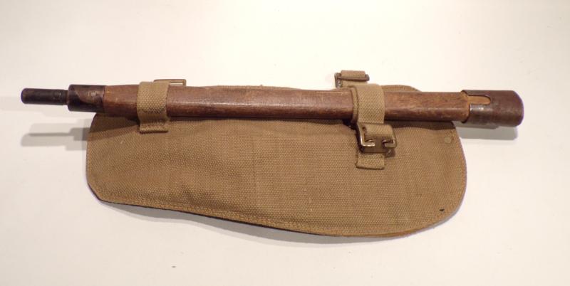 WW2 British E-Tool Complete in Web Cover.