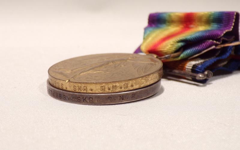 WW1 1914/15 Star Trio to Stubbs RNR & 14/15 Star to Son.