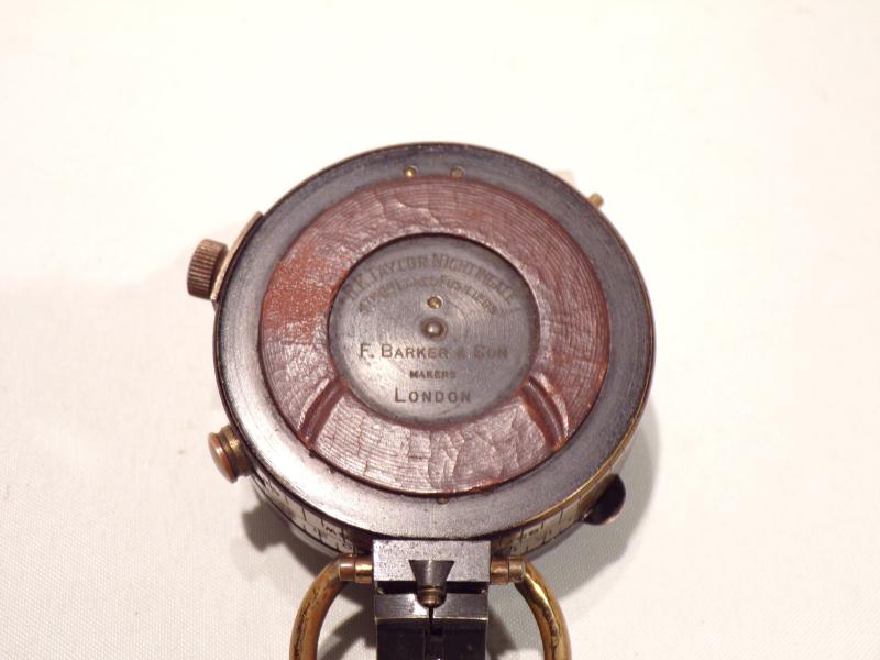 WW1 Officers Field Compass – Named to MC Winner.