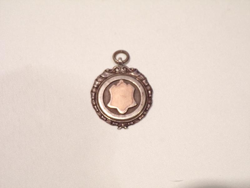 Hallmarked Silver Medallion – S.P.A. Cup Winner 1932-33