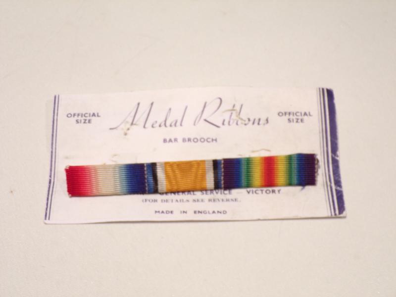 WW1 Trio Ribbon Bar.