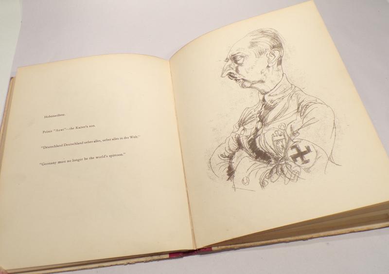 1940 First Edition ‘We Make History’ Anti-Nazi Caricatures by Ziller