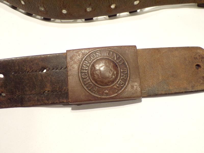 WW1 German Belt & Buckle – Shotgun Belt.