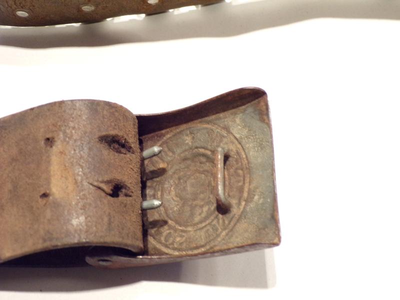 WW1 German Belt & Buckle – Shotgun Belt.