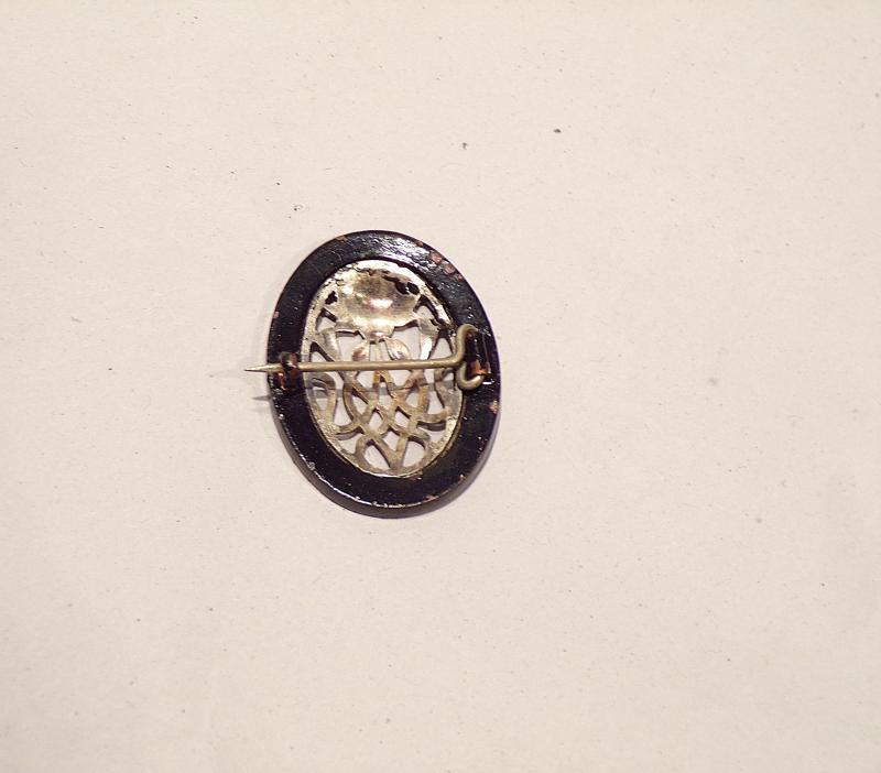 Boxed WW1 for Voluntary War Work in India Badge