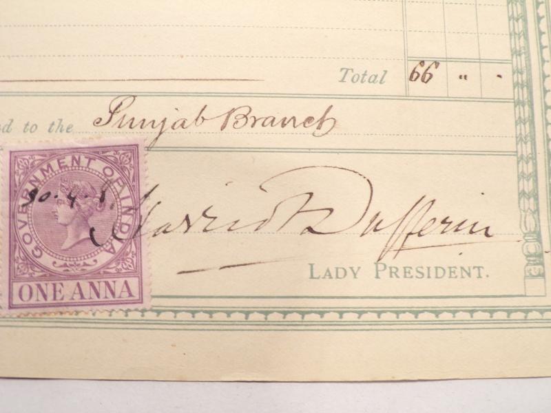Possibly Unique 1887 Countess of Dufferin Fund Raiser