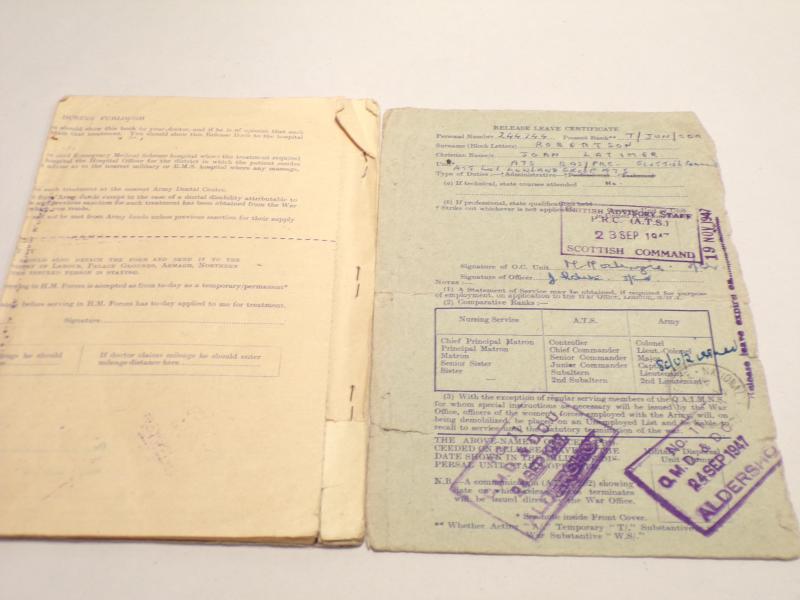 WW2 Pair to Robertson ATS.