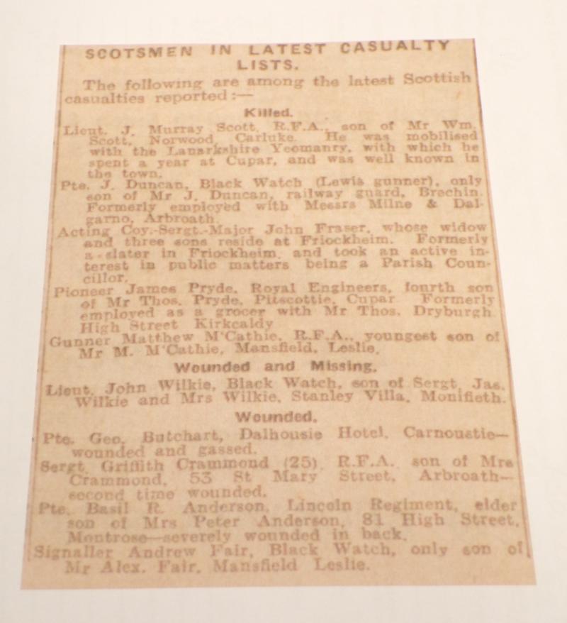 WW1 Medal Pair to Anderson Cambridgeshire Regiment.