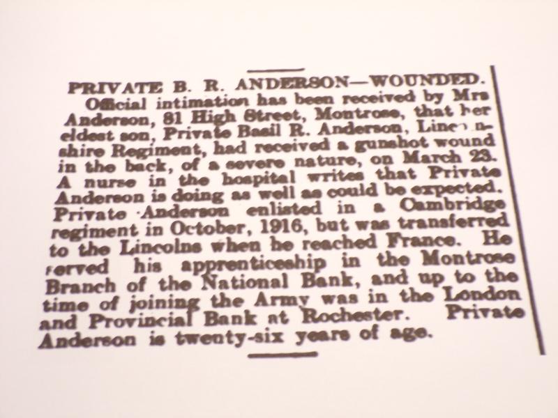 WW1 Medal Pair to Anderson Cambridgeshire Regiment.