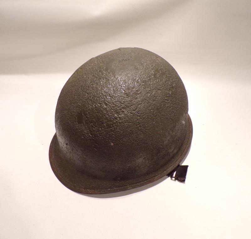 Korean War Era US M1 Helmet, Liner & Camo Cover.