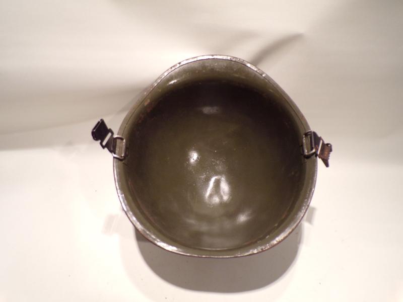Korean War Era US M1 Helmet, Liner & Camo Cover.