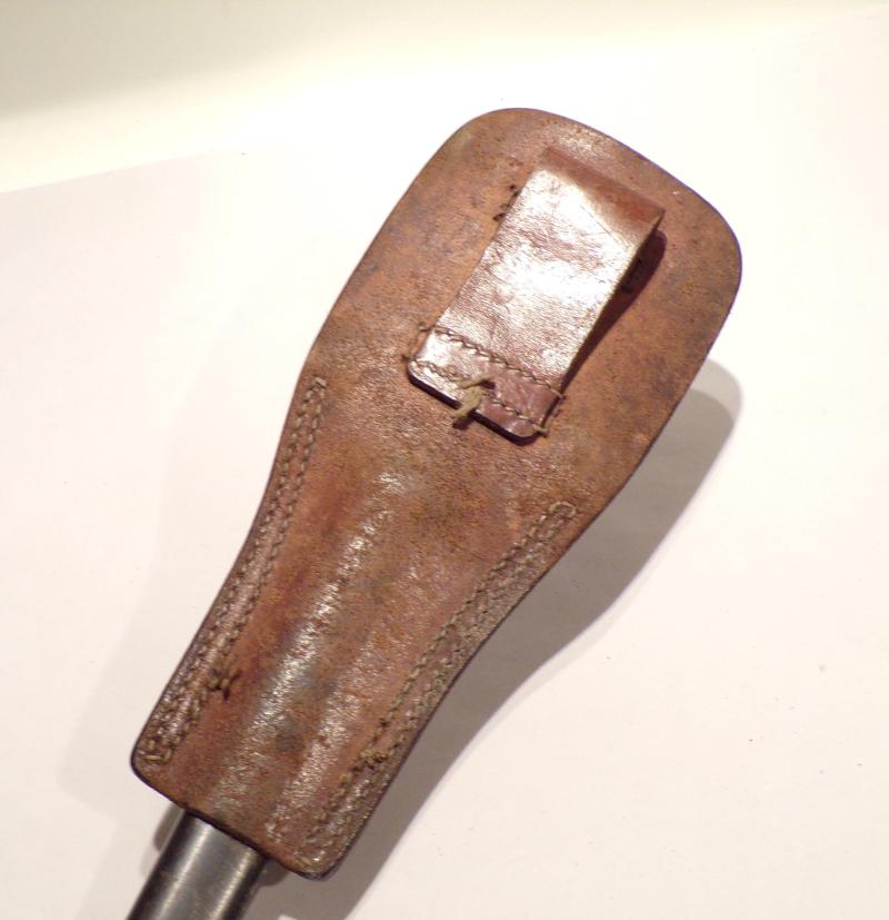 WW1 Era French M1892 Mk2 Mannlicher Berthier Bayonet & Frog.