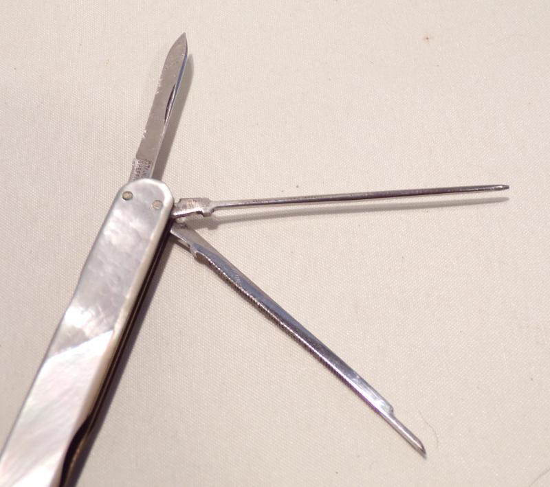 Vintage Needham Brothers Multi-Blade Pocket Knife.