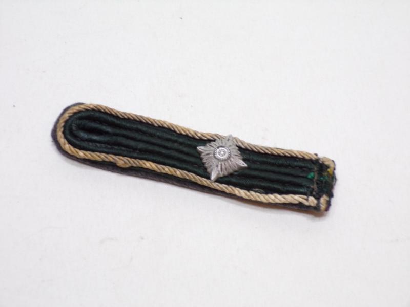 WW2 Era German Sergeants Shoulder Board.