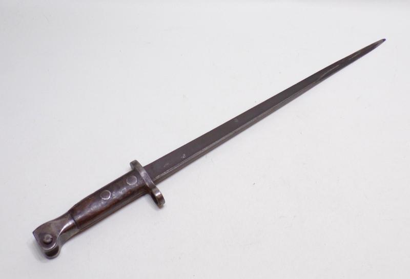 1895 pattern Dutch Mannlicher Rifle Bayonet.