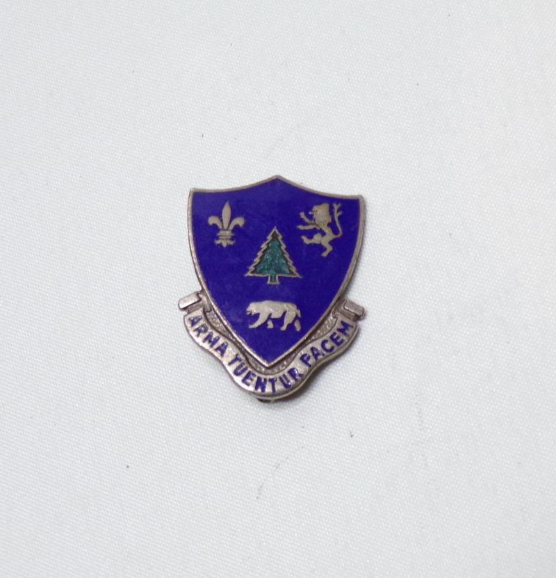 Vintage USA Pin Badge -362nd Army Regiment