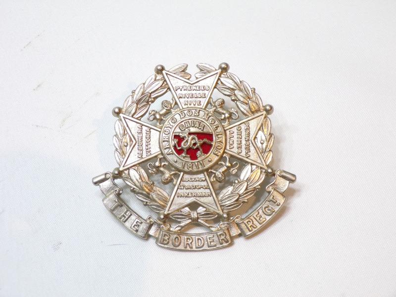 Border Regiment Helmet Plate / Pagri Badge.