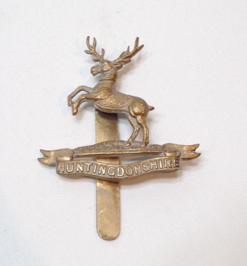 Huntingdonshire Cyclist / Home Guard Cap Badge