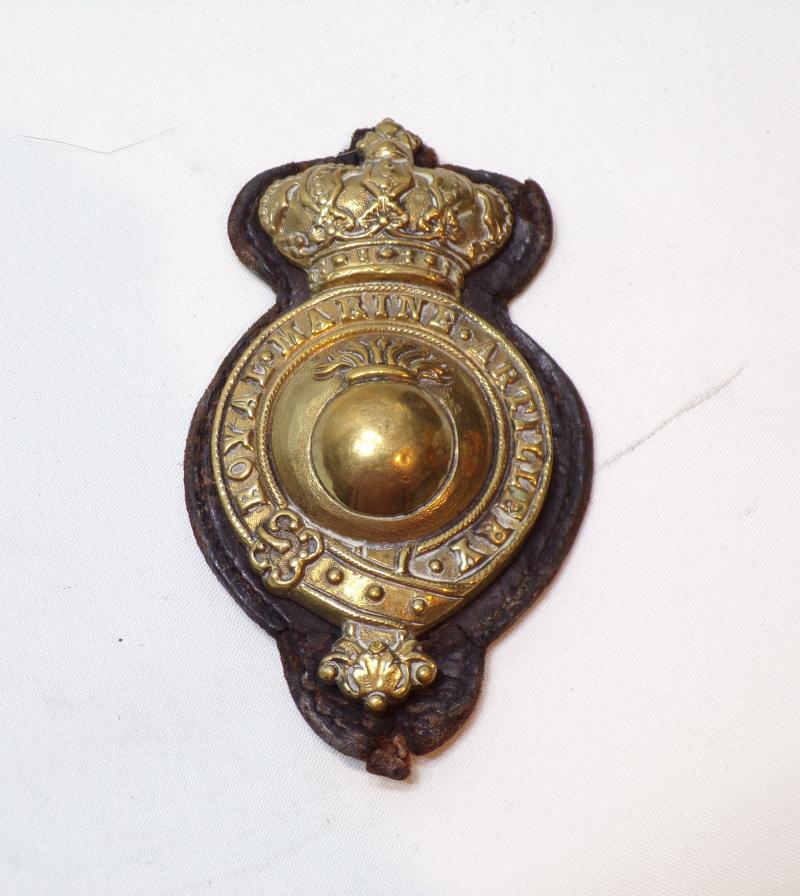 Scarce Victorian Royal Marine Artillery Breast Plate