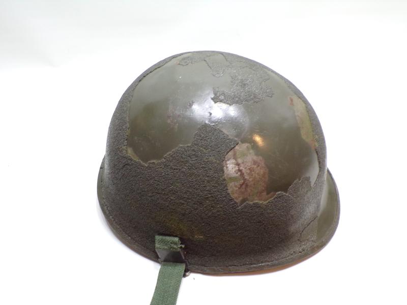 Late WW2 US M1 Helmet.
