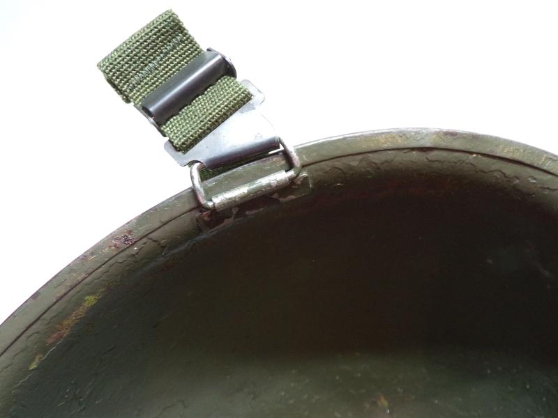 Late WW2 US M1 Helmet.