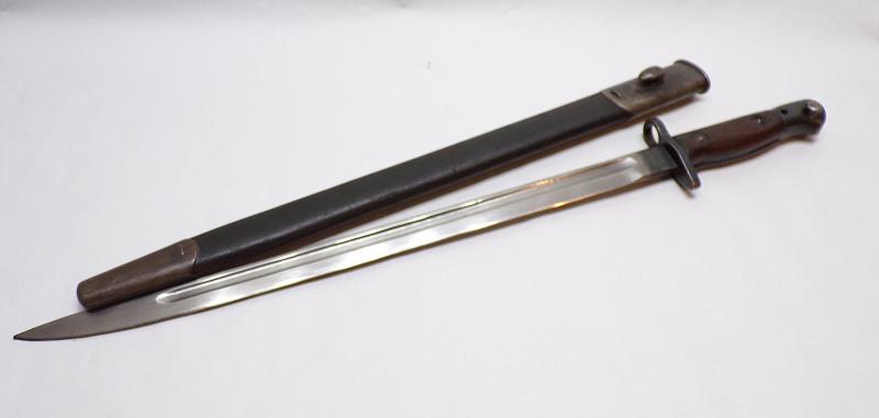 WW1 British 1907 Mk1 SMLE Bayonet by Sanderson.