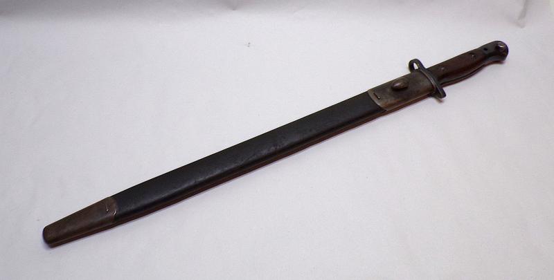 WW1 British 1907 Mk1 SMLE Bayonet by Sanderson.