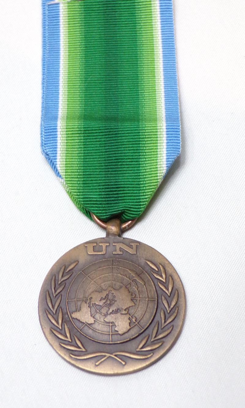 UN Medal for India & Pakistan.