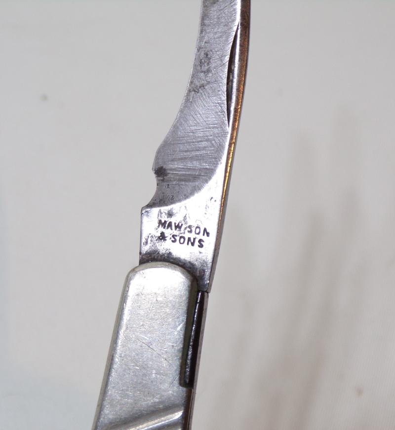 Vintage Military Folding Pocket Knife.