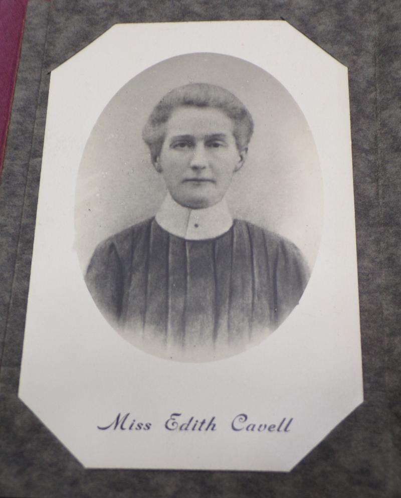 Rare WW1 Era Postcards – National Shooting Gallery – Edith Cavell