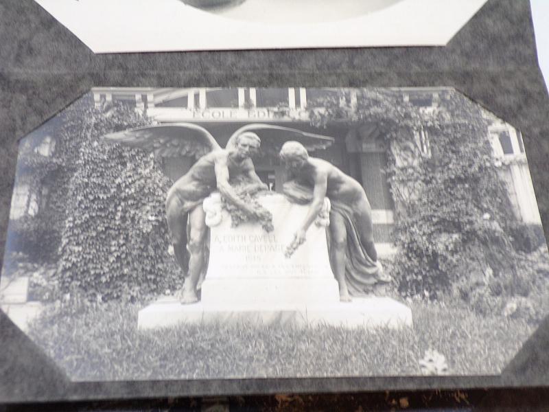 Rare WW1 Era Postcards – National Shooting Gallery – Edith Cavell