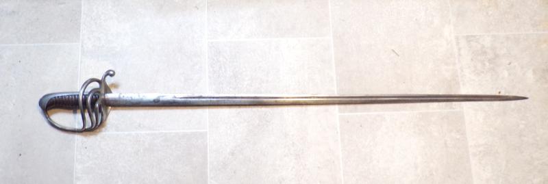 Scarce 1882 Pattern French Infantry Officers Sword.