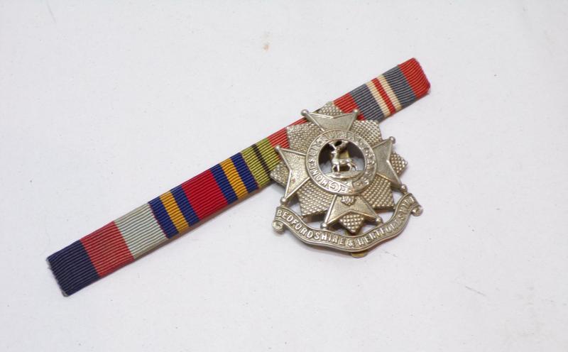 WW2 Medal Group of 5 to Senior Beds & Herts Reg – Chindit.