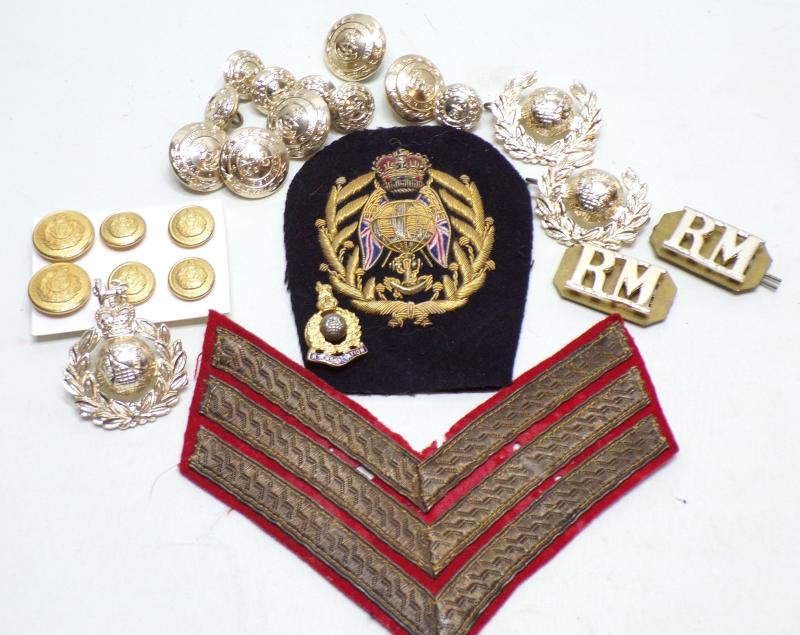 WW2 Medal Group & Effects to Galliers Royal Marines.