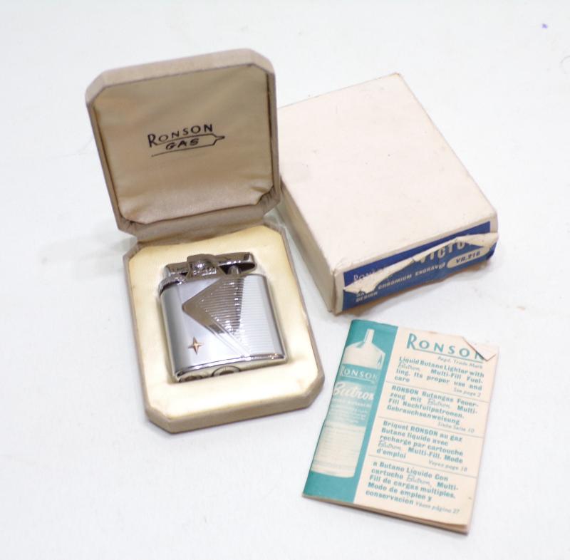 Vintage Ronson Victory Lighter – Unused.