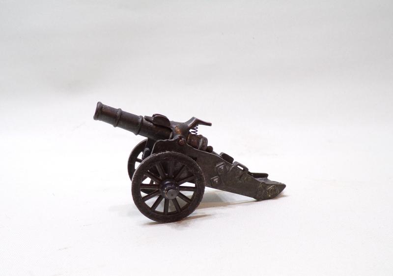 Vintage Toy Canon Pencil Sharpener and Projectile Firer