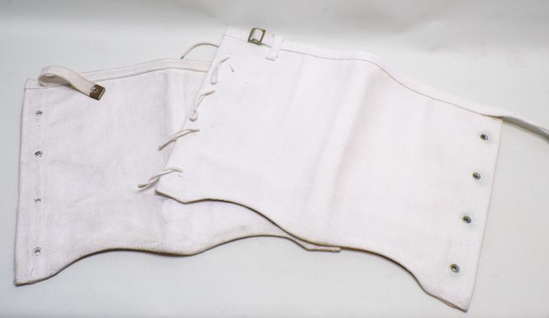 Post WW2 Royal Navy White Gaiters.