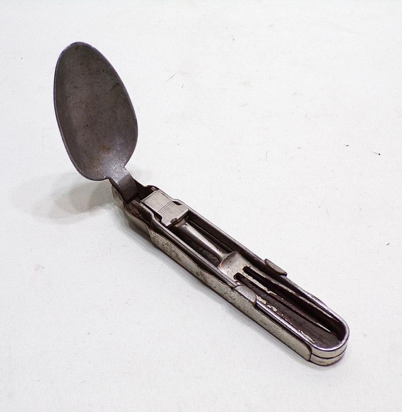 Boer War / WW1 Officers Folding Campaign Cutlery
