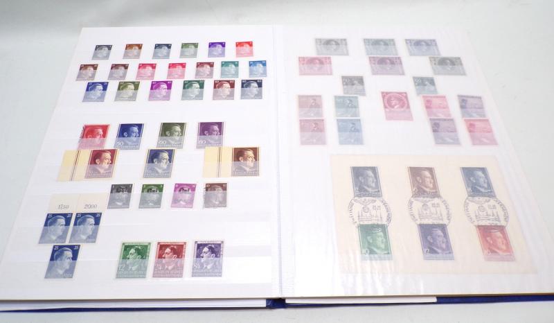 Fine Collection of Military Themed Stamps in a Stock Book