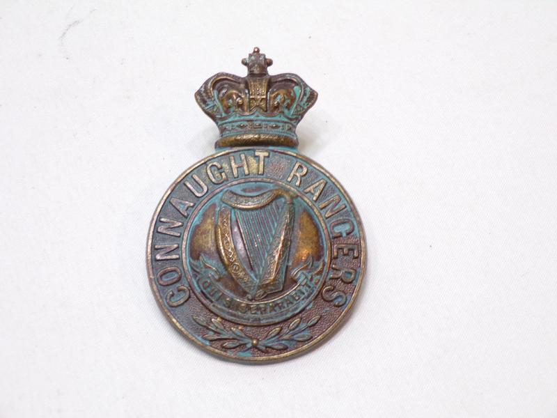 Victorian Connaught Rangers Glengarry Badge.
