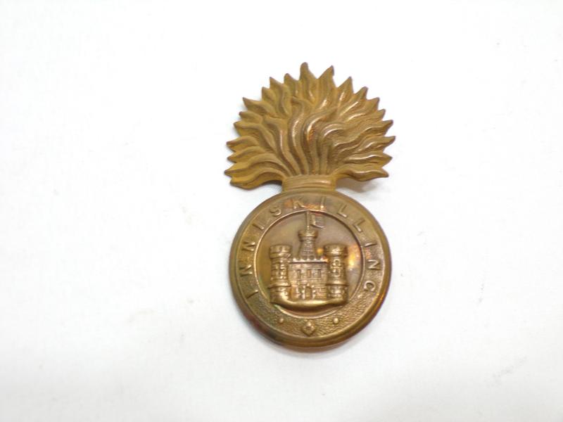 Victorian Royal Inniskilling Fusiliers Glengarry Badge.