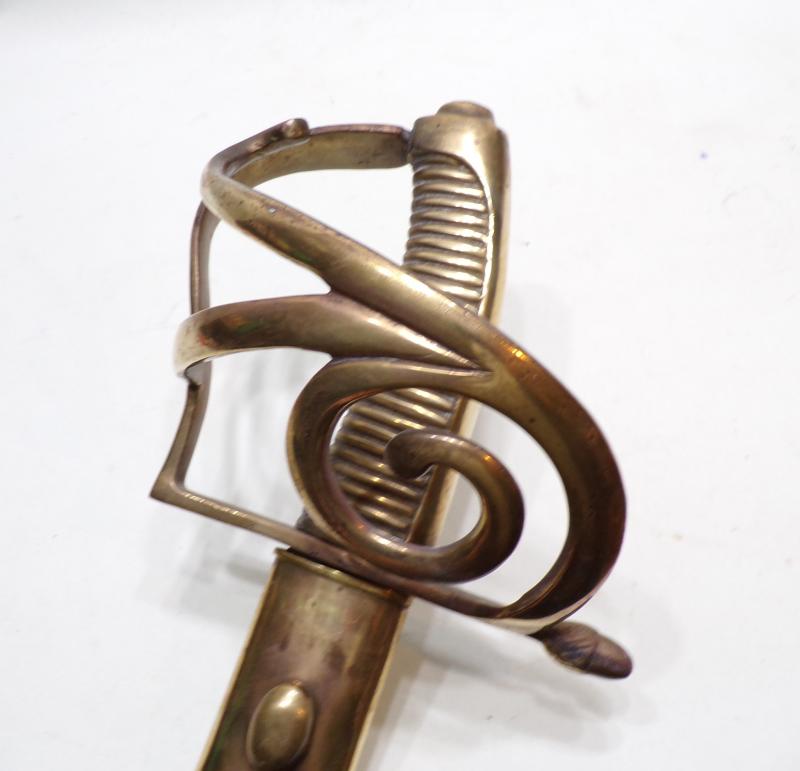 Scarce Danish 1831 Infantry Officers Sword.