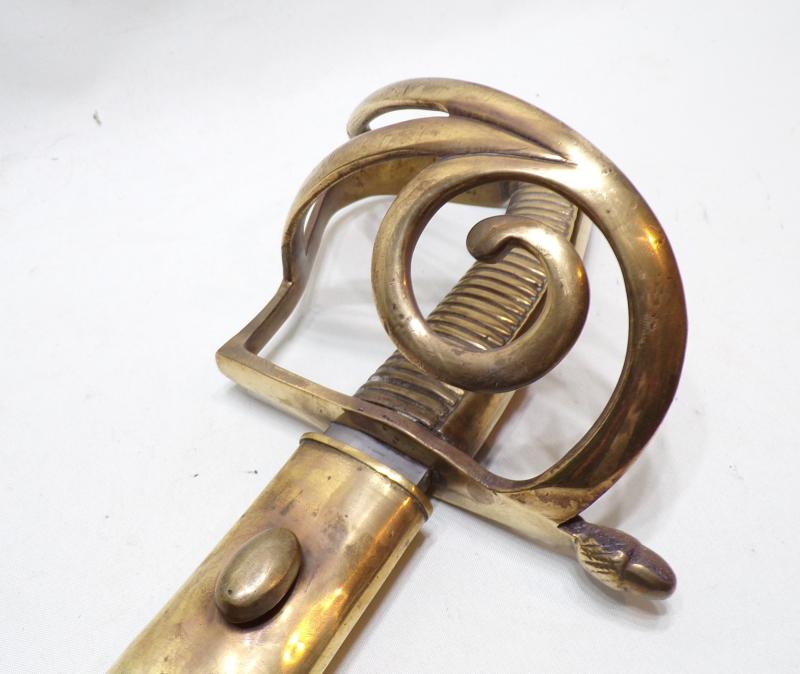 Scarce Danish 1831 Infantry Officers Sword.