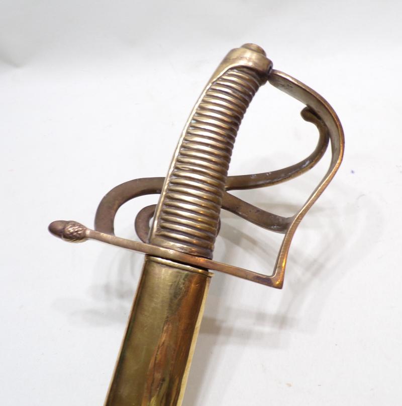 Scarce Danish 1831 Infantry Officers Sword.
