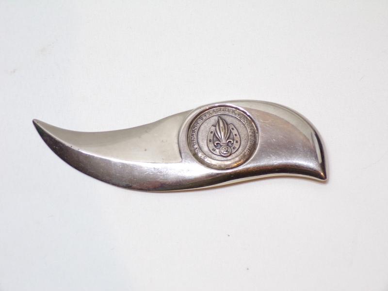 Vintage French Foreign Legion 2nd Regiment Letter Opener