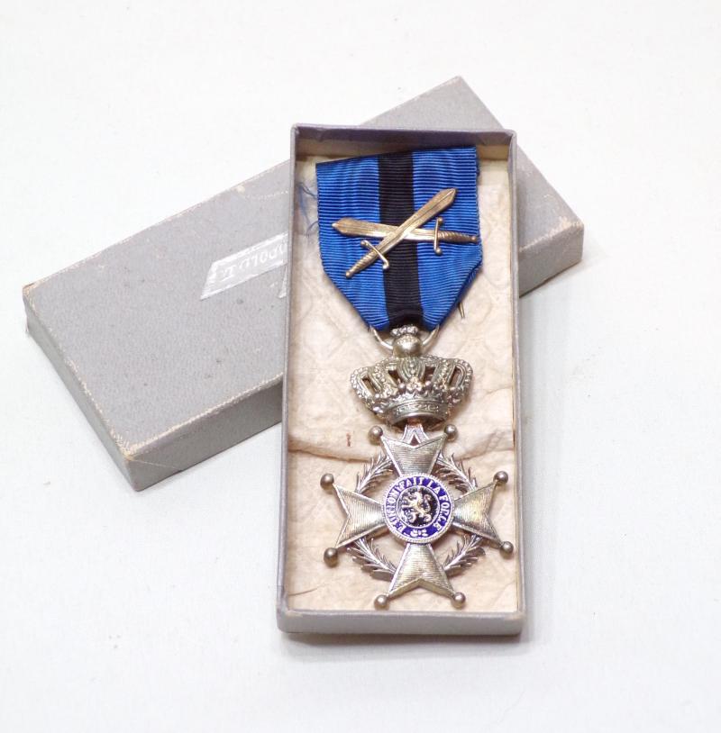 WW2 Era Belgian Order of Leopold II Combatants.