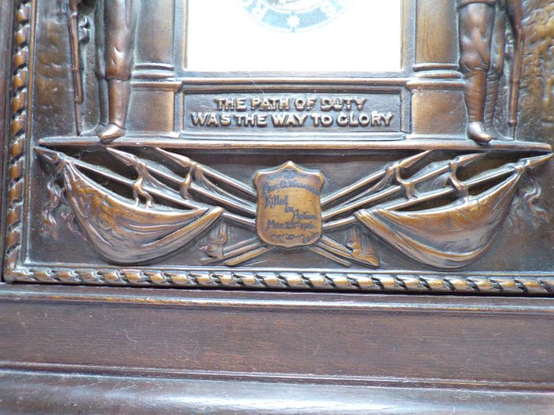 Large WW1 Memorial Frame Named to Williams RWF