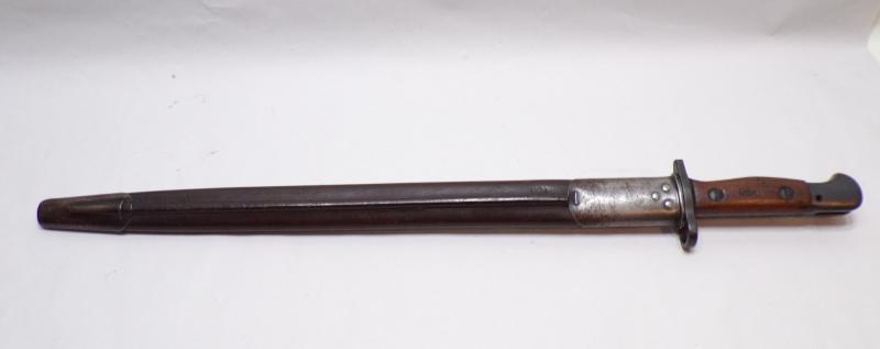 WW1 British 1907 Mk1 SMLE Bayonet by Enfield.