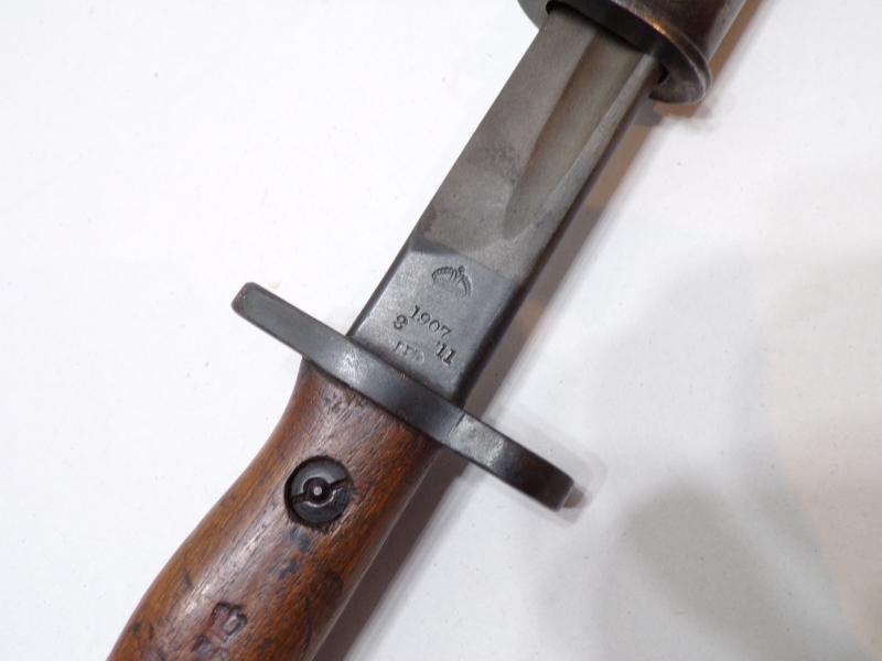 WW1 British 1907 Mk1 SMLE Bayonet by Enfield.